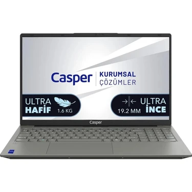 Casper Nirvana X750 X750.1342-BE00X-G-F I5-13420H 16GB 480GB SSD 15.6" Freedos