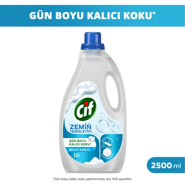 Cif Zemin Temizleyici Beyaz Sabun 2500