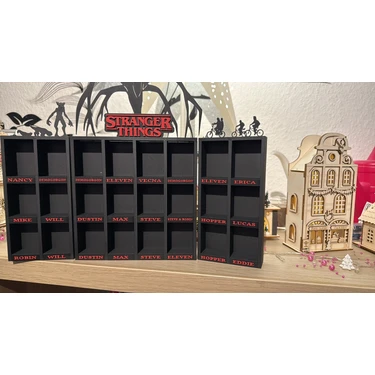 Stranger Things 24 Lü Stand (Sadece Stand) Türkiye Menşeli Koleksiyonlarınızı Sergilemek İçin