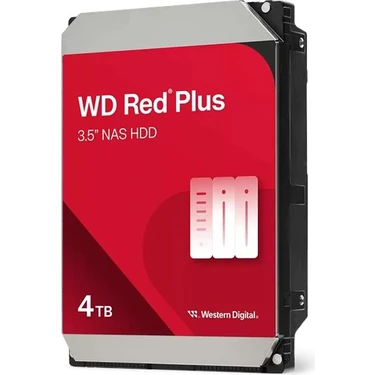 Wd Red Plus Nas 4tb 3.5'' 5400RPM Sata