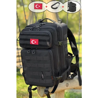 Bagworld Saraciye Askeri Taktik Sırt Çantası - Dağcı Kamp Çantası 45