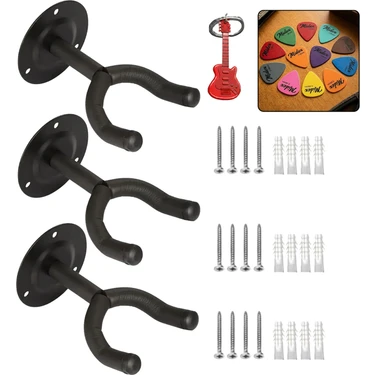 Lastvoice Gds-333 (3X) Gitar Duvar Askı Standı Aparatı (3'lü
