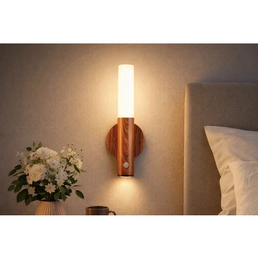 Cata CT-5250 Kumru Şarjlı LED Duvar Apliği Günışığı | Kablosuz, Modern Dekoratif