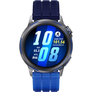 Huawei Watch GT Runner 2 Mavi Akıllı Saat, Nabız EKG HRV Takibi, Ultra Hassas Konumlandırma, Akıllı