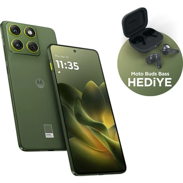 Motorola Edge 70 512 GB 12 GB RAM Bronz Yeşili Moto Buds Bass Kulaklık