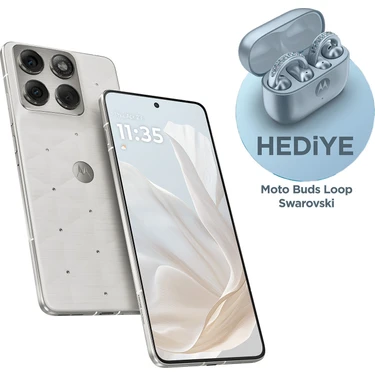 Motorola Edge 70 512 GB 12 GB RAM Swarovski Özel Seri Moto Buds Loop