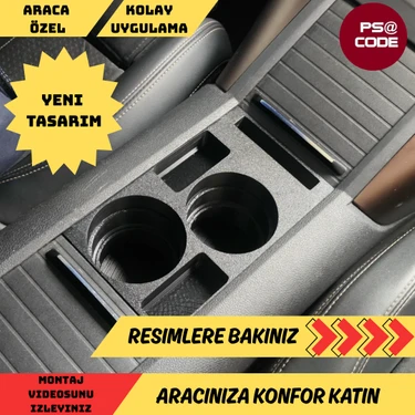 PSA Code Citroen Berlingo-Peugeot Rifter-Proace City-Fiat Doblo-Opel Combo Uyumlu Orta Konsol