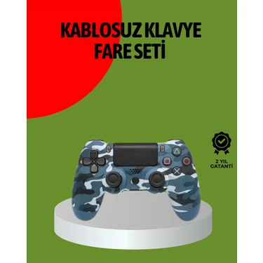 Astraltech Ps4 Kablosuz Oyun Kolu Gecikmesiz Bağlantılı Ergonomik