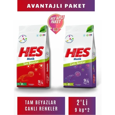 Hes Matik Beyazlar / Renkliler