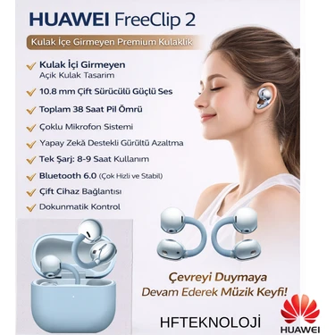 Huawei Freeclip 2 Tws Open Ear Bluetooth