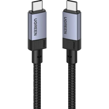 UGREEN 35767 L701 240W 5A USB-C to USB-C 4K/60Hz 10GB/s Gen2 Tam Fonksiyonlu Veri Kablosu