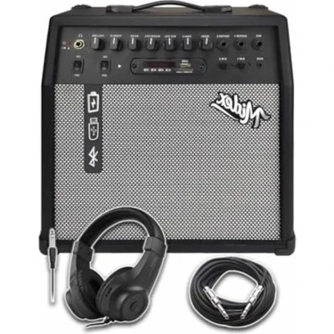 Hakay 50 Watt Elektro Gitar Amfisi, USB ve Bluetooth