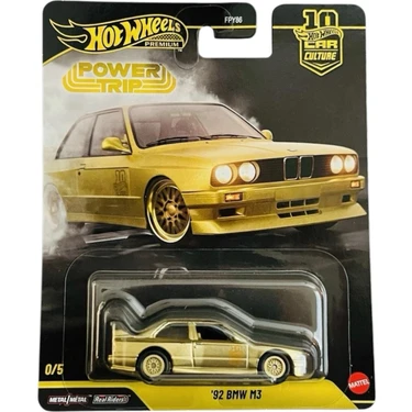 Hot Wheels Premium Car Culture Power Trip 1992 Bmw M3 Gold Fiyatı