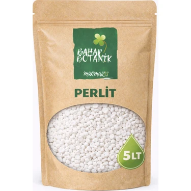 Bahar Botanik Perlit 5 Litre (Tarım Perliti-Zirai Perlit-Köklendirici-Drenaj