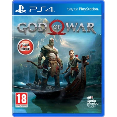 Santa Monica Studio God Of War Ps4 Oyun Türkçe Menü Aksiyon-Macera Tek