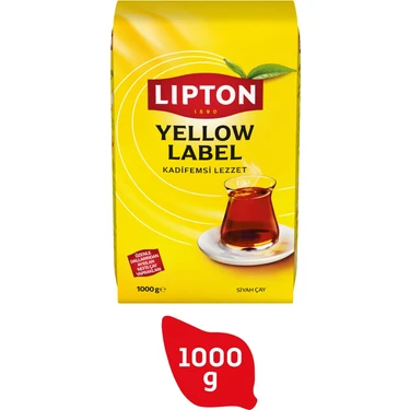 Lipton Yellow Label Dökme Siyah Çay 1000