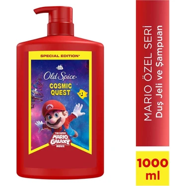  Old Spice Süper Mario 3’ü 1 Arada Duş Jeli 1000
