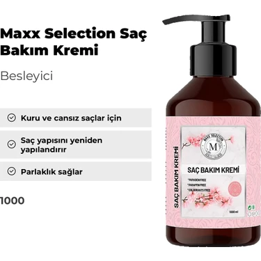 Maxx Selection Cosmetic Maxx Selection Durulanan Saç Bakım Fiyatı