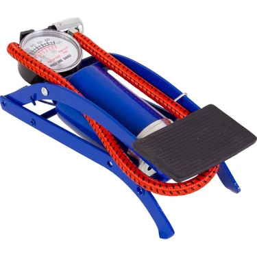 Onton PMP01 Göstergeli Ayak Pompası Lastik Pompası Bisiklet Motosiklet İçin Kalın