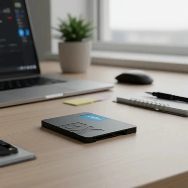 Crucial BX500 500GB SSD 550-500 3D NAND SATA 2.5 Fiyatı