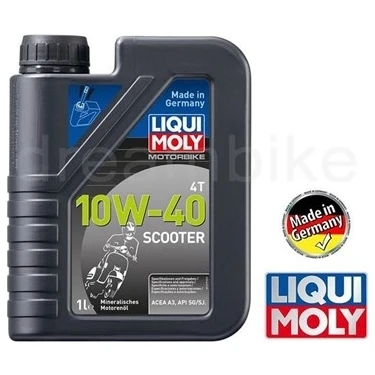 Liqui Moly 10W-40 Scooter 1618 Motor Yağı 1 lt Almanya Menşeli Yüksek Performanslı