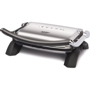 Aksu Tostadoy Deluxe 1800 W Döküm Plakalı Tost Makinesi Çift Taraflı Izgara Özelliği