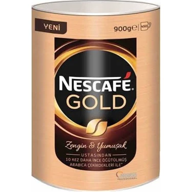 Nescafe Gold Yumuşak Lezzetli Öğütülmüş Kahve 900 gr İsviçre Menşeli Eko