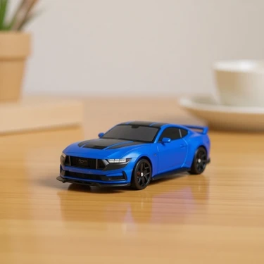 Hot Wheels Ford Mustang Dark Horse 1:64 Ölçekli Mavi Renkli Fiyatı