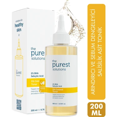 The Purest Solutions,Yağlı Ve Karma Cilt Tonik 200