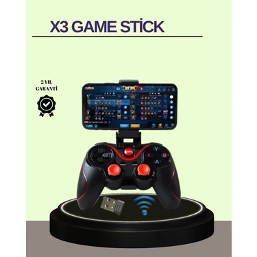 İlkyaz Fashion Çift Analog Joystick ve 14 Tuşlu Bluetooth Oyun