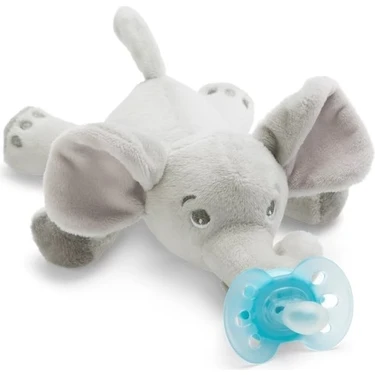 Philips Avent Fil Temalı Ultra Soft 0-6 Ay Emzikli Bebek Oyuncağı Yumuşak
