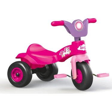 Dolu Unicorn Bisiklet 2529 Pembe Renkli Pedalsız İlk Adım Bisikleti 24 Ay ve Üzeri Çocuklar