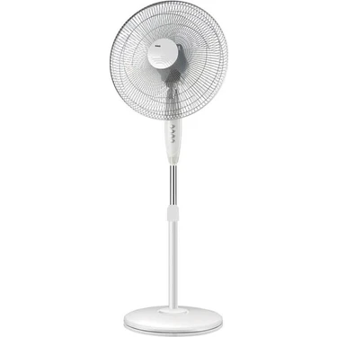 Raks Ayaklı Vantilatör 50 W Güçlü 3 Hız Kademeli 40 cm Çaplı Sessiz Çalışma