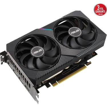Asus GeForce DUAL-RTX3050-O8G 8GB GDDR6 128Bit DX12 Ekran Fiyatı