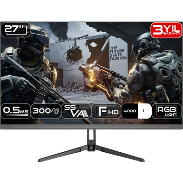 FAZEON X27F300 27" 300Hz 0.5ms HDMI DP HDR FreeSync G-Sync FHD Fast VA Gaming
