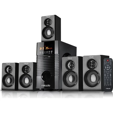 Mikado MD-856 5+1 Multimedia Bluetooth Speaker Usb+SD+FM Destekli Uzaktan Kumanda ile