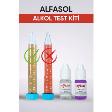 Alfasol Alkol Test Kiti (20