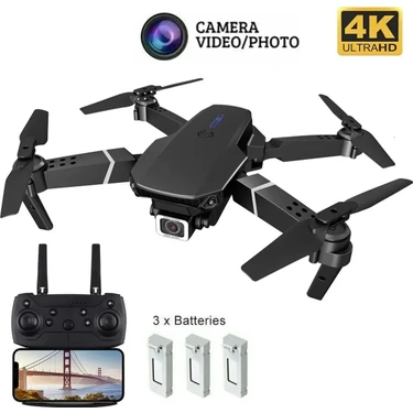 Junglee 4K Kameralı Katlanabilir Drone Hava Quadcopter Fiyatı