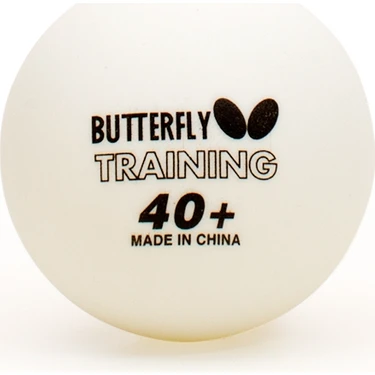 Butterfly 85140S 6 lı Beyaz Masa Tenisi Topu Yüksek Performanslı Dayanıklı