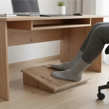 Altınbaşak Dekorasyon Çok Amaçlı Ayak Yükseltici Basamak, Ergonomik Kullanım
