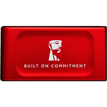 1 TB KINGSTON XS1000 USB3.2 GEN2 KIRMIZI SSD