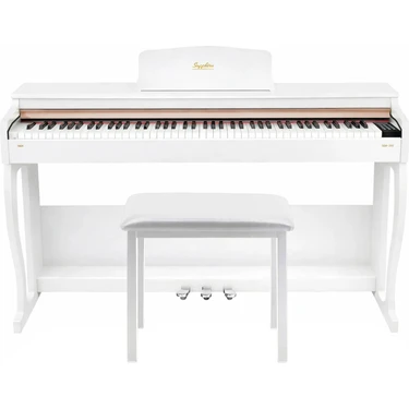 Jwin Sapphire SDP-215 Çekiç Aksiyonlu 88 Tuşlu Dijital Piyano + Tabure -