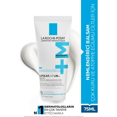 La Roche-Posay La Roche Posay Lipikar AP+M Nemlendirici Balsam 75 ml Kuru-Atopiye Eğilimli Ciltler