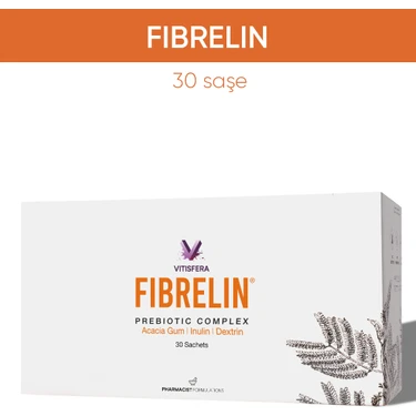 Vitisfera Fibrelin Akasya Gamı İnülin Dirençli Dekstrin İçeren Prebiyotik Kompleks 30