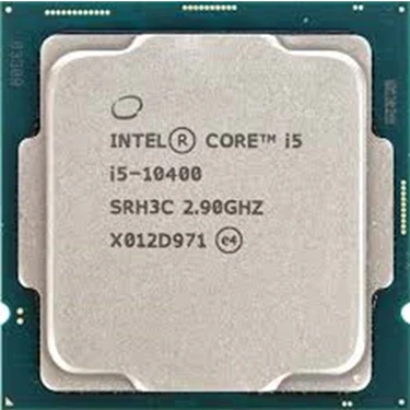 CPU Intel core i5 10400 Intel Core i5 10400 2,9 GHz 12 MB Cache 1200 Pin İşlemci Fiyatı