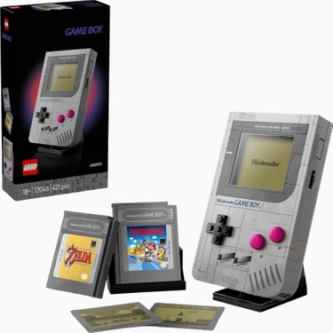 GAMEBOY micro＆ソフトセット LEGO Super Mario Game Boy 72046 Retro Nintendo Model Yapım Fiyatı