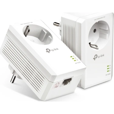 Tp-Link TL-PA7017P 1000 Mbps Gigabit Priz Girişli Powerline