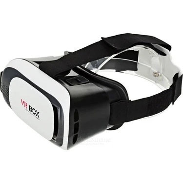 Vrbox Vr Box Sanal Gerçeklik Gözlüğü iOS Uyumlu Kafa Bandı ile Rahat