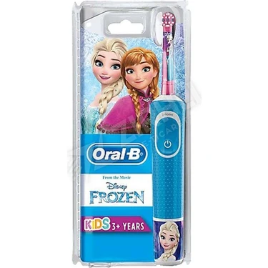 Oral-B Frozen Çocuk Diş Fırçası Şarj Edilebilir Orta Sertlikte 1 Parça Eğlenceli