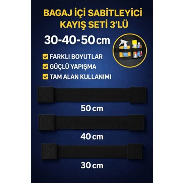 Uydee Bagaj Toplayıcı Bagaj Düzenleyici Bagaj Organizeri Bagaj Lastiği Elastik Bagaj Sabitleyici 3